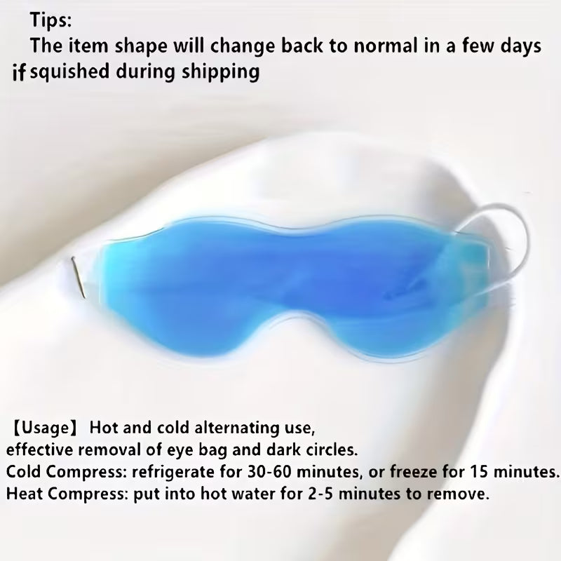 2 Gel Ice Eye Masks to Dark Circles and Fatigue