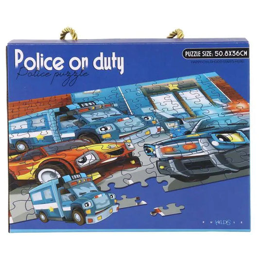 Police On Duty Police Puzzle