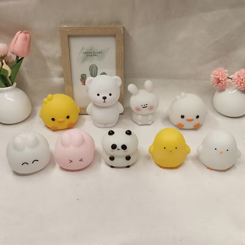 Cute Cartoon LED Table Lamp, Battery Operated